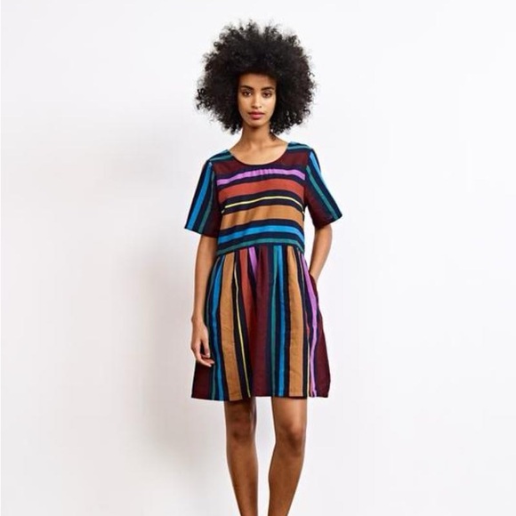 Ace & Jig Misty Dress in Ribbon Candy Textile Size Small - Picture 5 of 5